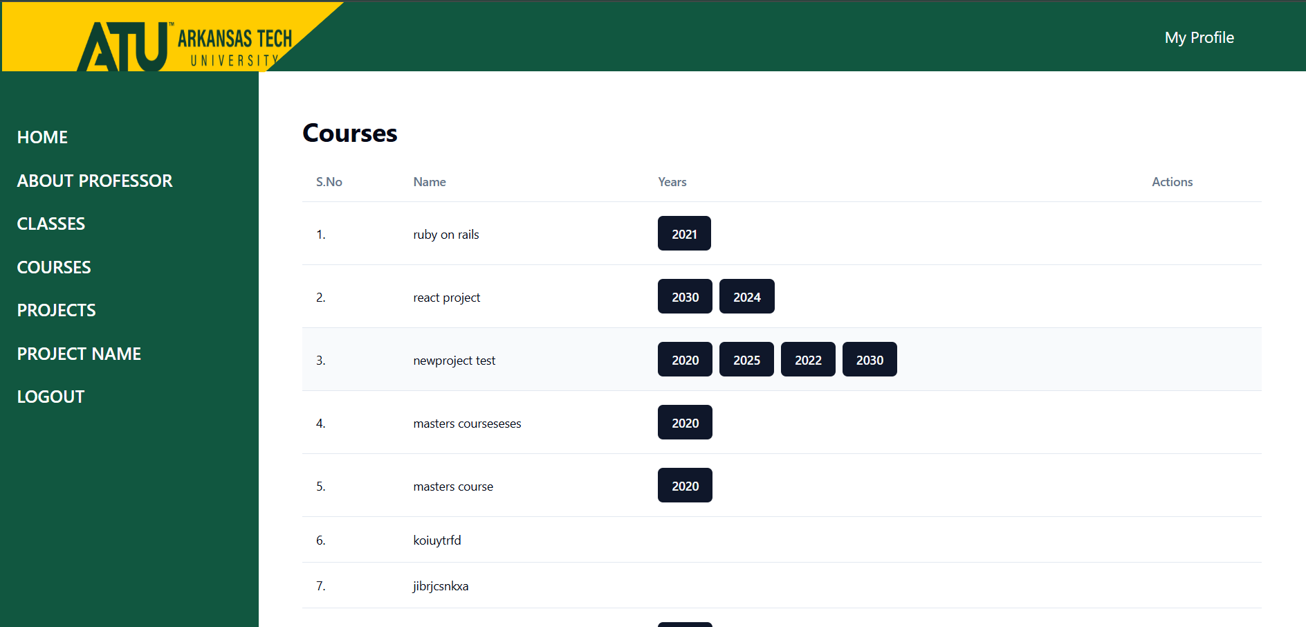 University Assigment Management System